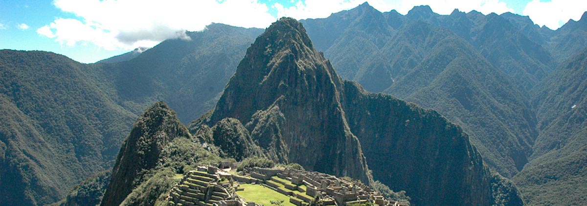 Pérou, le site du Machu Pichu.