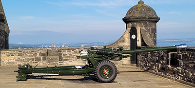 Château d'Edimbourg : canon