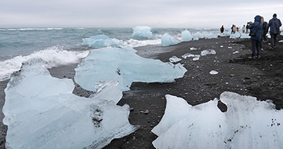 Jokulsarlon - Plage des diamants