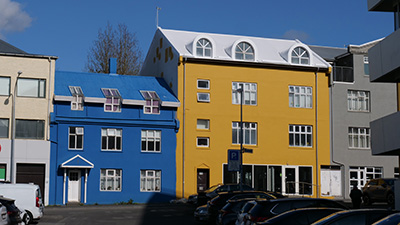 Maisons colorées