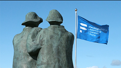 Monuments des pêcheurs à Reykjavik