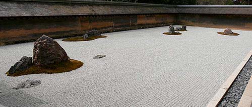 -Kyoto, jardin sec