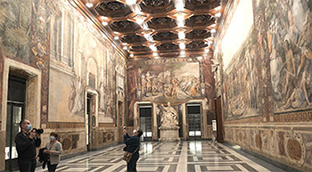 Musées Capitolins : Salle de la signature du Traité de Rome