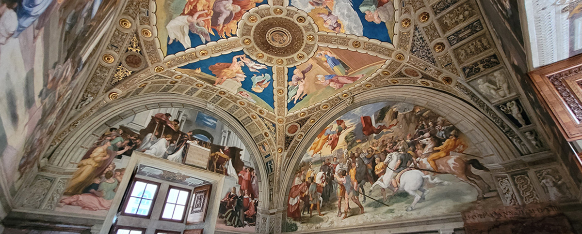 Raphael : Plafond des chambres