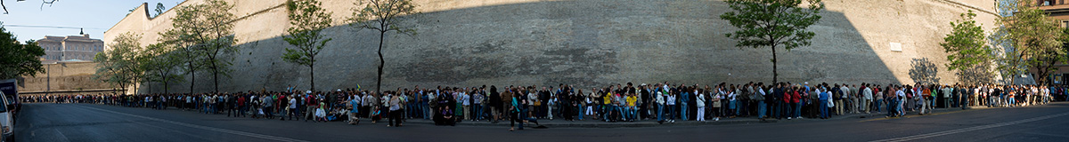 Queue au Vatican