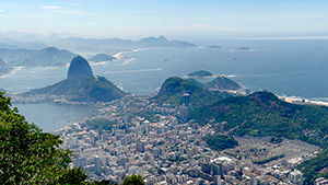 Brésil, la baie de Rio