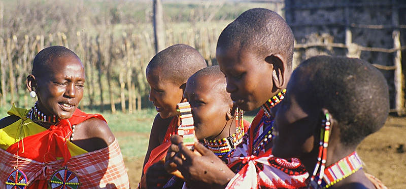 Maasai au Kénya